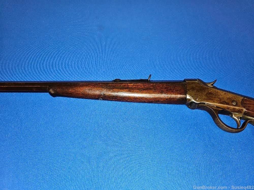 Winchester 1885 Low Wall .22 Short Vintage Rifle ! NICE, Antique No FFL-img-22