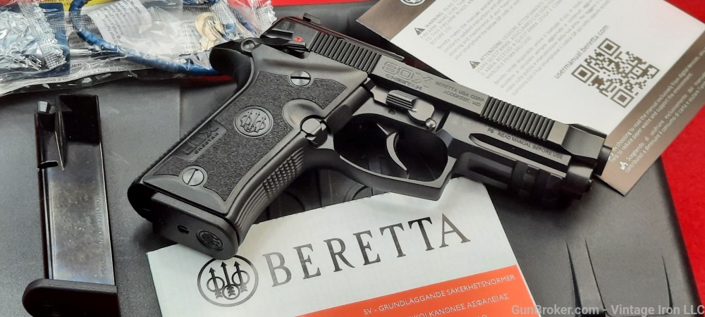 Beretta 80x Cheetah DA/SA .380 pistol 3.9" barrel *J80XBLK13* NIB! NR-img-21