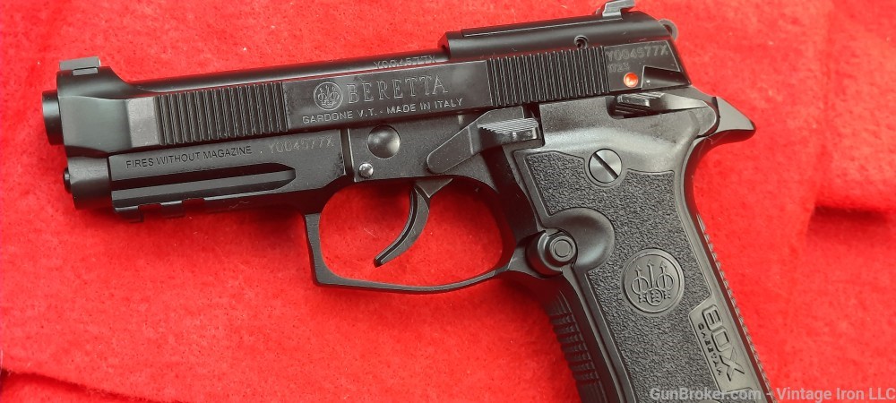Beretta 80x Cheetah DA/SA .380 pistol 3.9" barrel *J80XBLK13* NIB! NR-img-8