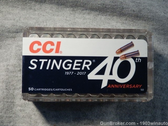 CCI Stinger 40th Anniversary NEW SEALED-img-0