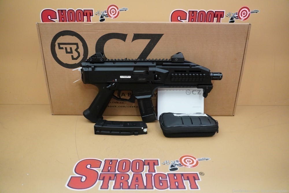 CZ Scorpion Evo 3 S1 Pistol 9mm 7.72" 91351 -img-0