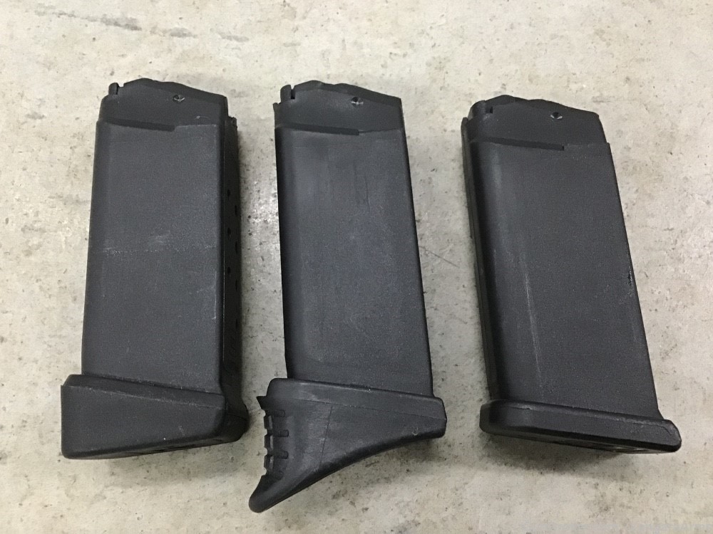 Lot of 3 Glock 9MM 10 Round Magazines Penny Auction NR 0.01-img-1