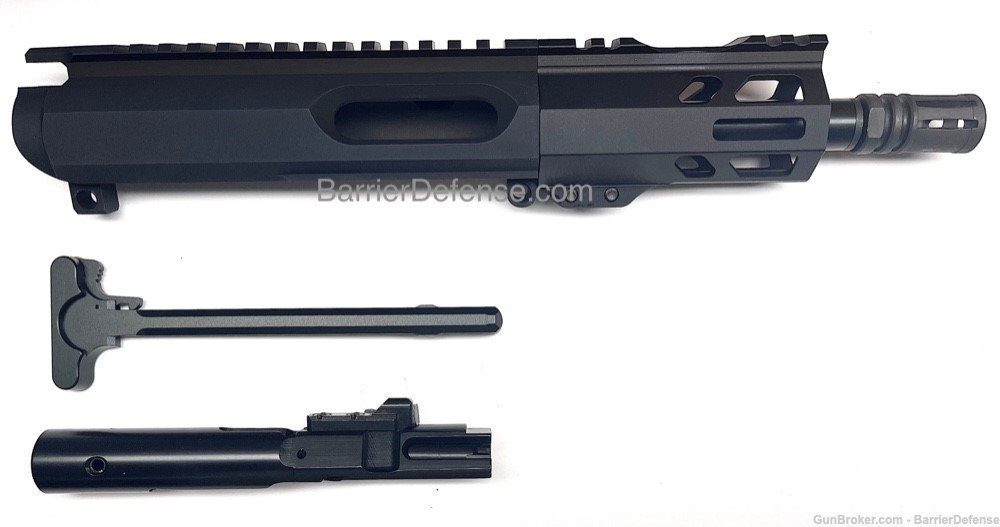 AR15 GLOCK/COLT SMG 9mm 5.5" Black Upper M-Lok AR-15-img-0