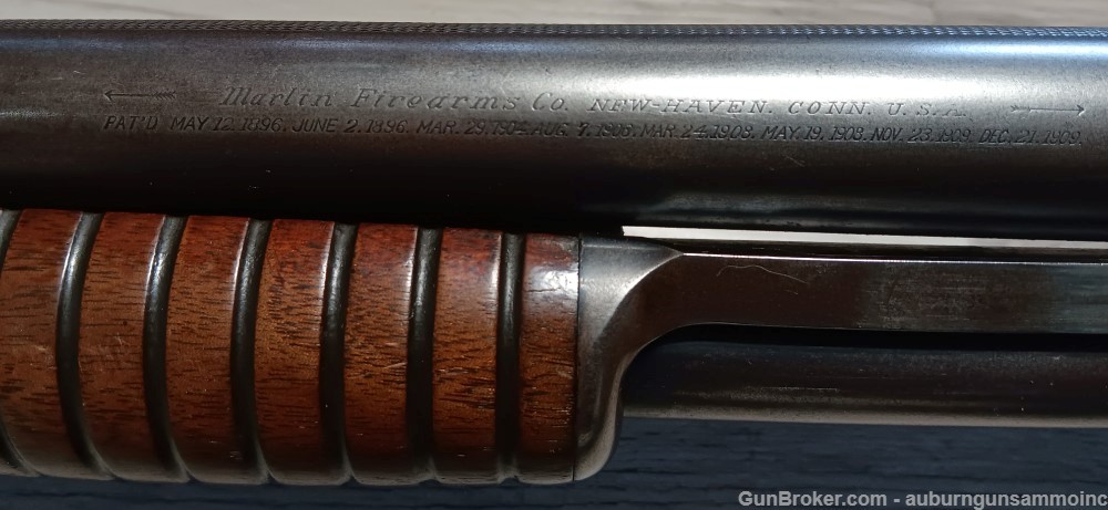 Marlin Model 28 Hammerless 12 GA Slide Action Shotgun  32" C&R OK *Penny-img-15