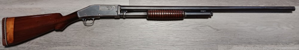 Marlin Model 28 Hammerless 12 GA Slide Action Shotgun  32" C&R OK *Penny-img-0
