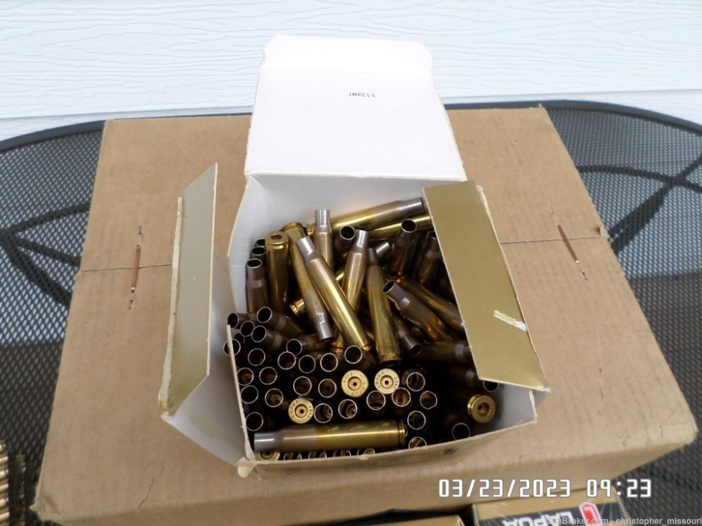 Lapua 7x64 mm Brenneke caliber NEW Unprimed brass Scarce 1 box 100 pieces-img-2