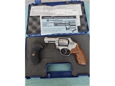 Custom Smith & Wesson 65-6 with Craig Spegel Walnut Grips, New Holster