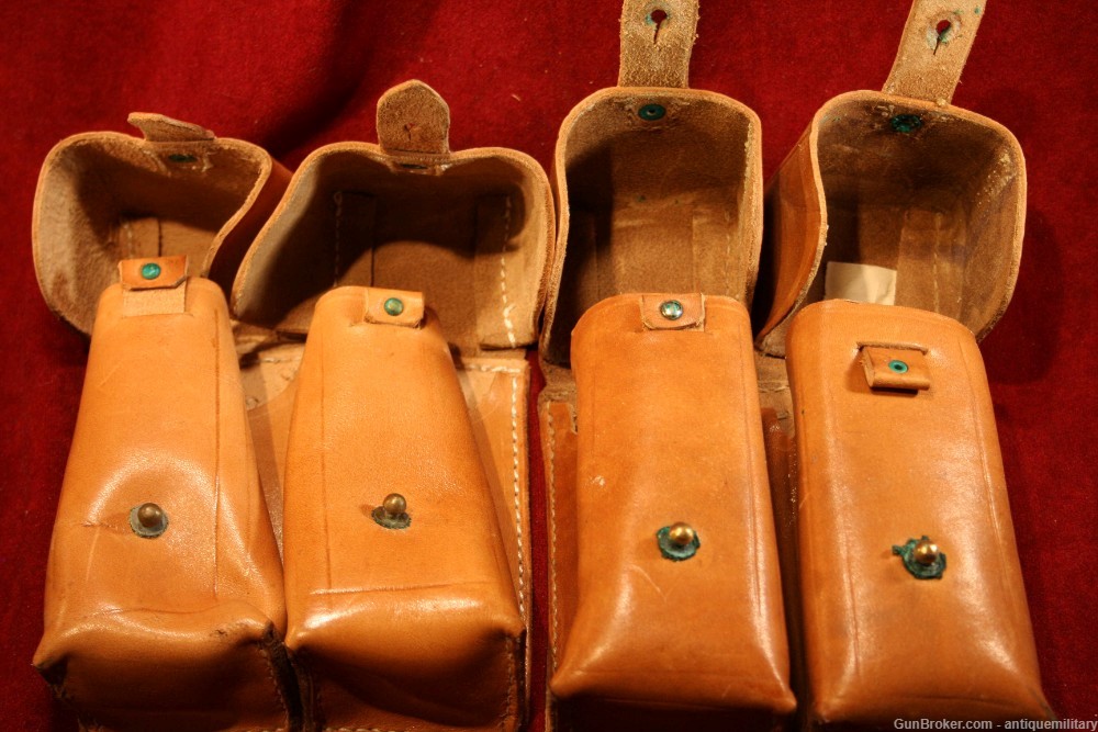 7.62x39 Leather Pouches - Yugoslavian - Cold War originals-img-4