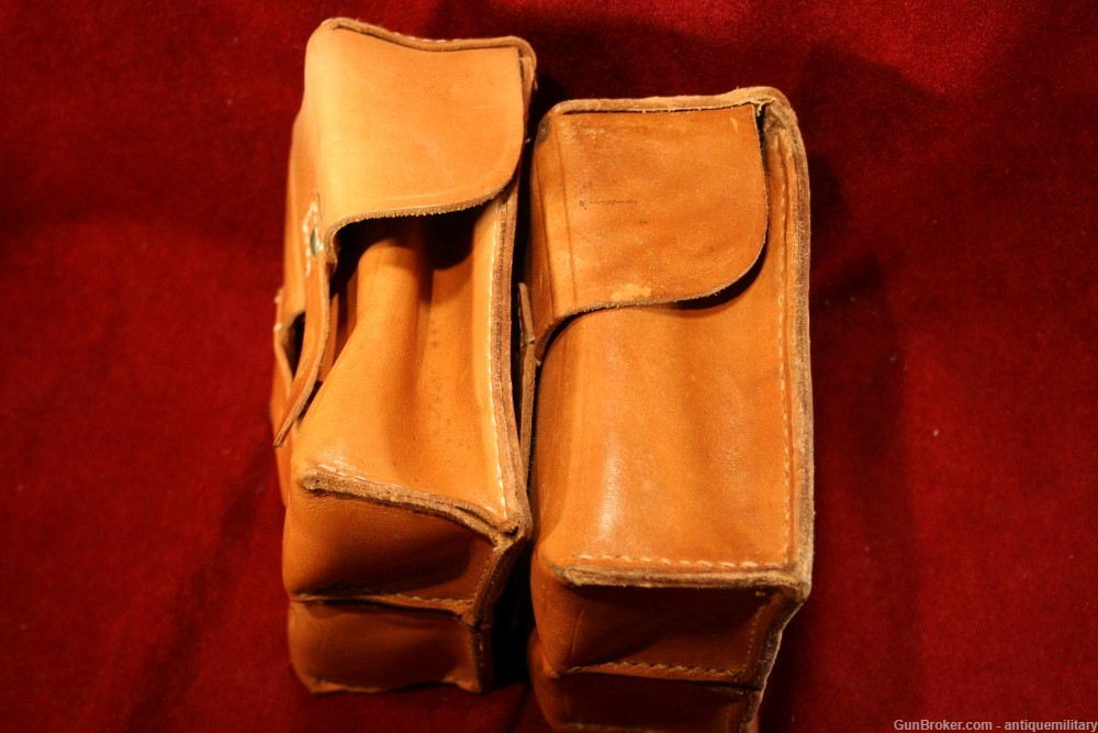 7.62x39 Leather Pouches - Yugoslavian - Cold War originals-img-2
