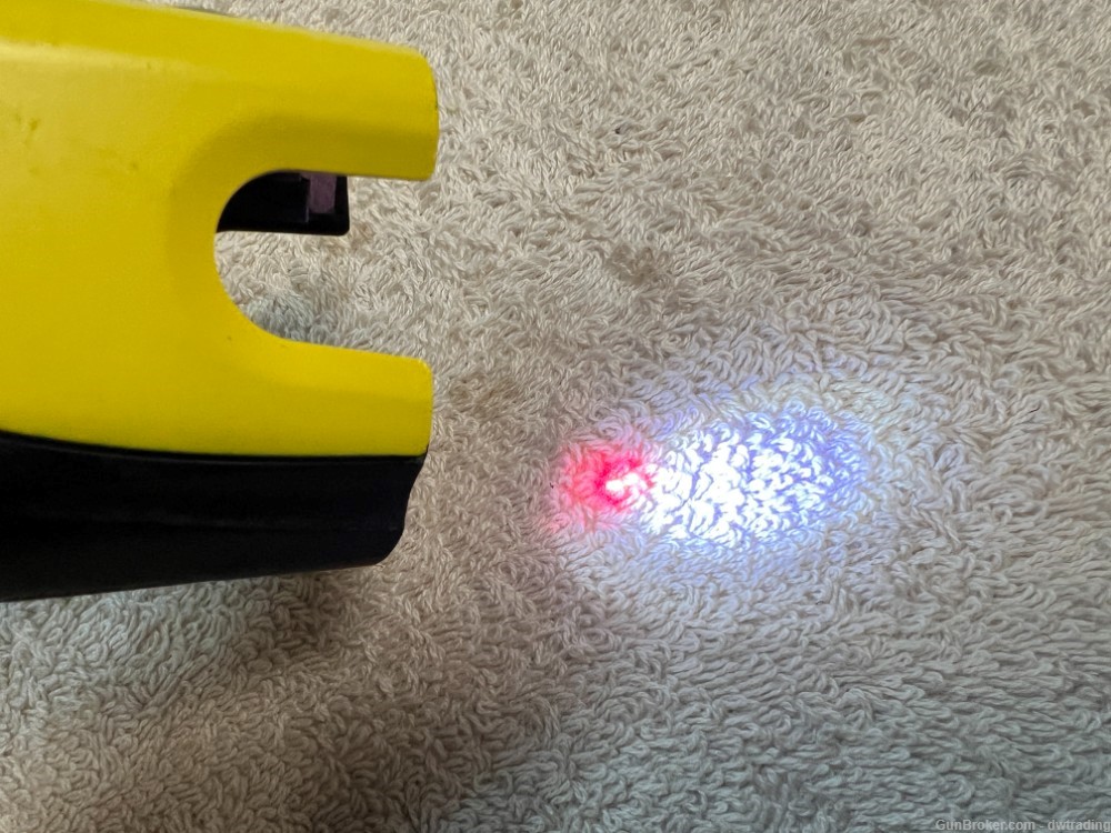 Used Taser C2 Compact Taser – Yellow with One Battery (No Cartridges)  -img-6