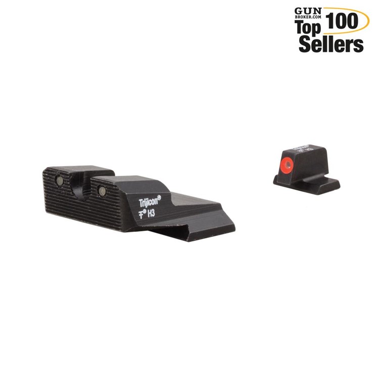TRIJICON HD XR Night Sight Set, Org Front Outline f/Smith & Wesson-img-0