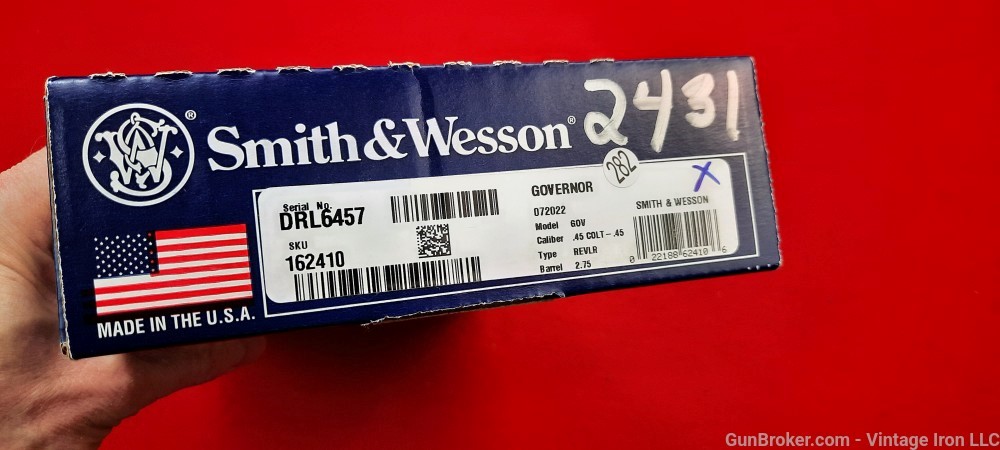 Smith and Wesson Governor *162410 * with 2.75" barrel .45LC/.45acp/.410 NIB-img-7