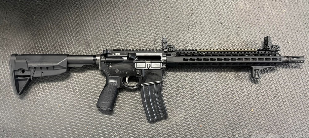 BCM REECE-14 KMR-A, 5.56 NATO, 14.5" Barrel w/ Welded Comp for 16"-img-0