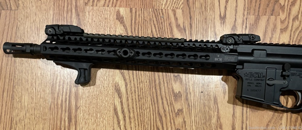 BCM REECE-14 KMR-A, 5.56 NATO, 14.5" Barrel w/ Welded Comp for 16"-img-2