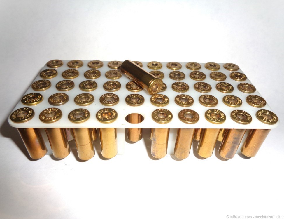 50 "EMPTY" Brass 38-Bullet Fired Spent Shells Casings Special Federal-img-3