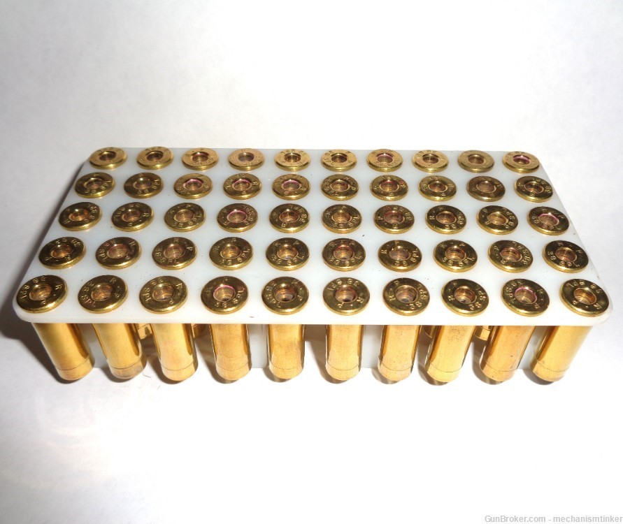 50 "EMPTY" Brass 38-Bullet Fired Spent Shells Casings SPL RP-img-2