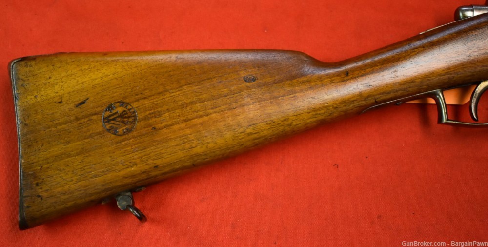 P. Stevens Maastricht 1874 Rifle 32.5" Barrel Wood stock-img-1