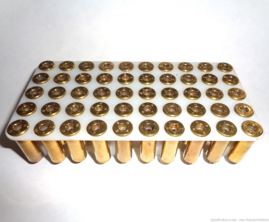 50 "EMPTY" Brass 38-Bullet Fired Spent Shells Casings -img-2