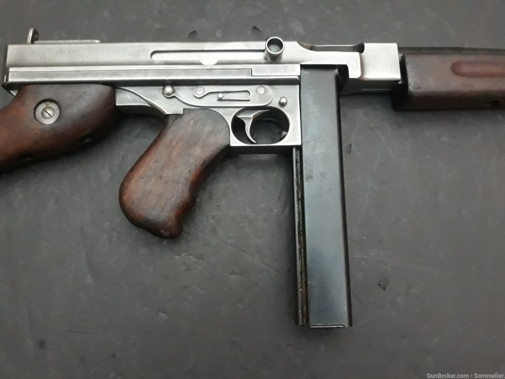 NO LAW LETTER WWII Thompson SMG M1 .45 Tommy Gun-img-9