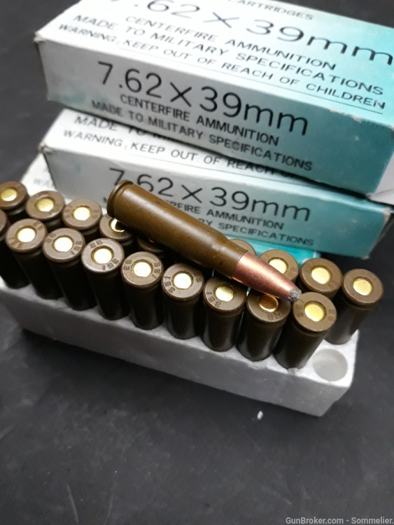 Chinese Military Soft Point 7.62x39mm 60rds-img-0