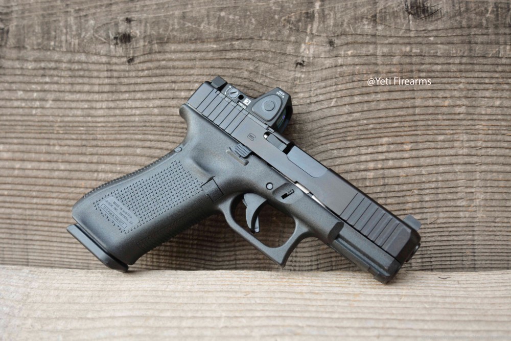 Glock 45 MOS 9mm W/ Trijicon RMR RM06 3.25 MOA Tall Sights No CC Fee *SALE*-img-7