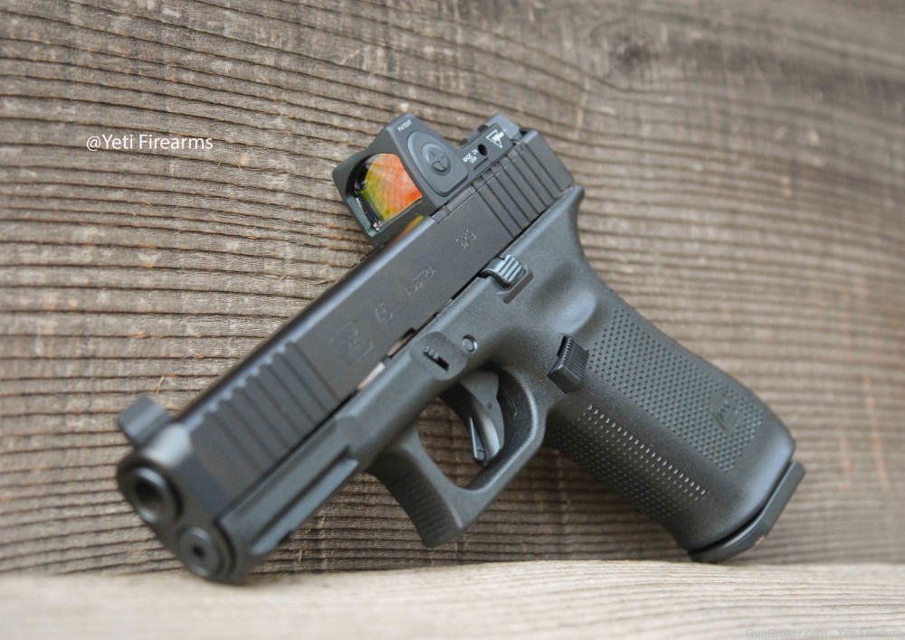 Glock 45 MOS 9mm W/ Trijicon RMR RM06 3.25 MOA Tall Sights No CC Fee *SALE*-img-4