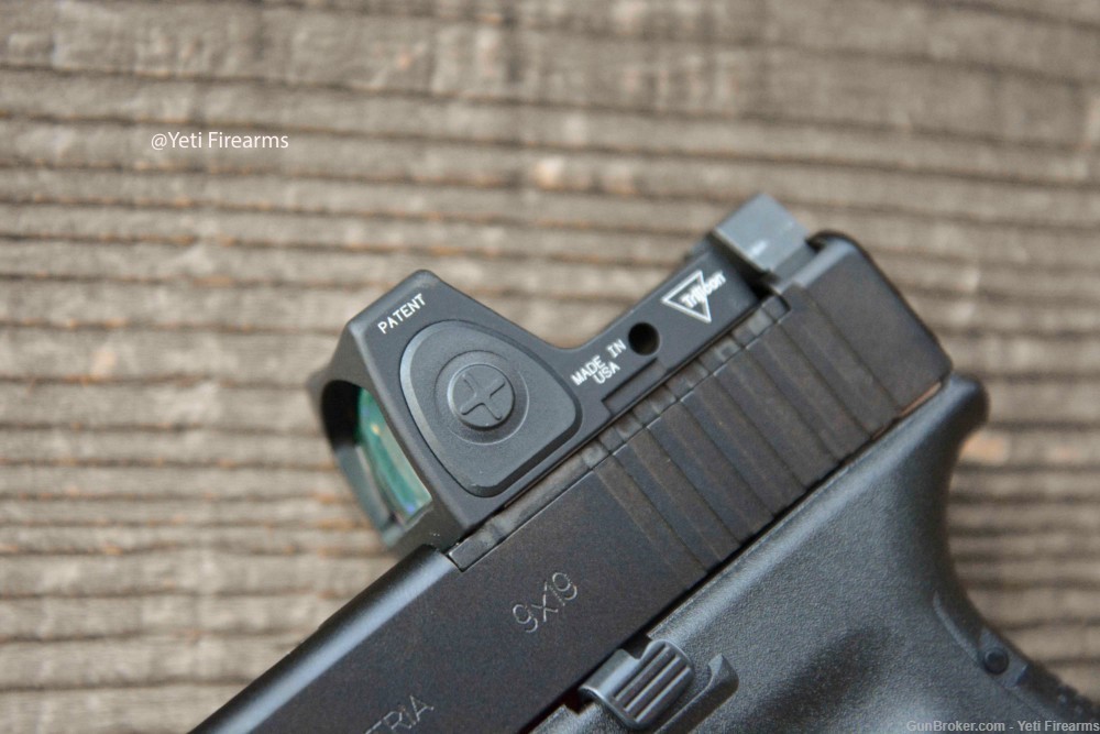 Glock 45 MOS 9mm W/ Trijicon RMR RM06 3.25 MOA Tall Sights No CC Fee *SALE*-img-9