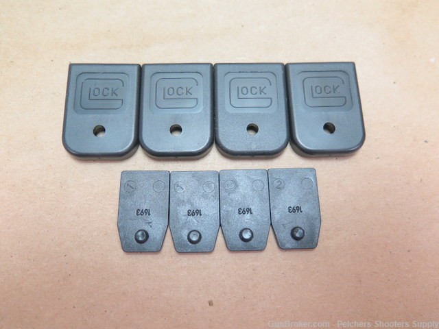 Glock Magazines 17-Round With +2 Glock Bottoms Made in Austria Lot of 4 -img-3