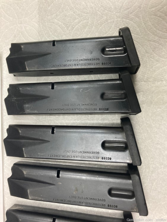 Six (6) Beretta 96 .40 S&W 11rd Mags – LEO Restricted-img-5