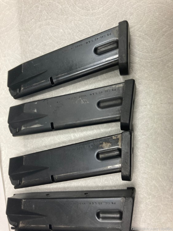 Six (6) Beretta 96 .40 S&W 11rd Mags – LEO Restricted-img-2