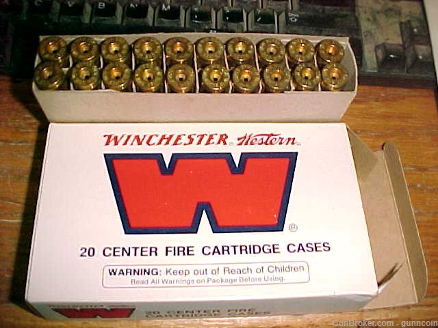 Reloading New Old Stock Brass W-W Super 300 Win Mag 2 Boxes total 40     -img-1