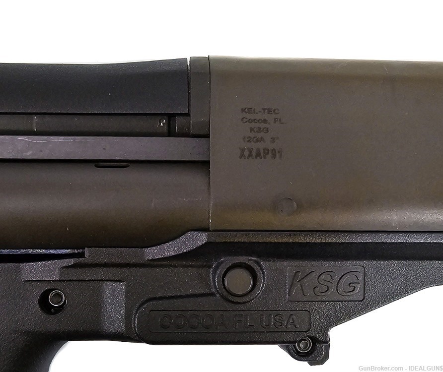 Kel-Tec KSG 12ga 18.5" Bullpup Pump Action Shotgun - Black-img-3
