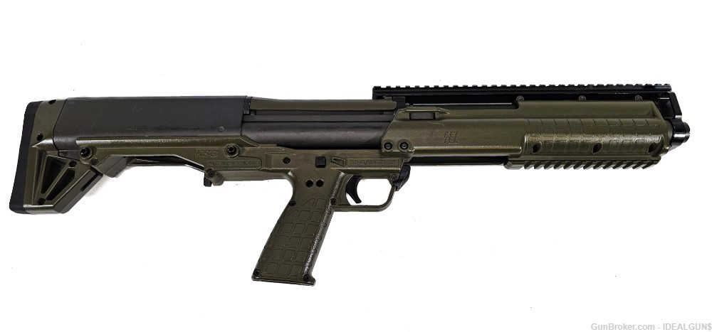Kel-Tec KSG 12ga 18.5" Bullpup Pump Action Shotgun - Green-img-2