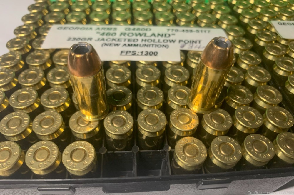 460 Rowland By Georgia Arms 100 rds 230gr JHP-img-2