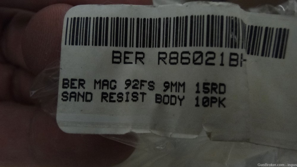 (10 TOTAL) BERETTA US M9A1 92FS 9MM SAND RESISTANT 15 ROUND MAGAZINE (NEW)-img-10
