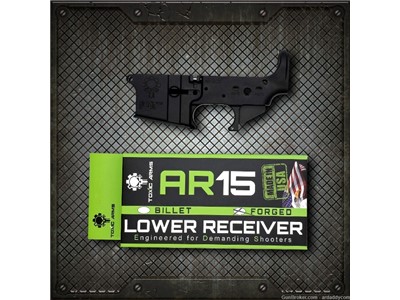 AR15 FAFO LOWER RECEIVER BY TOXIC ARMS FORGED 5.56 .223 300 BO STRIPPED