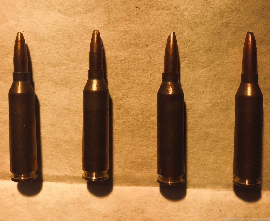 FOUR 4.6x36 HK SPOON TIP Bullet Cartridges 2 Types Heckler & Koch HK-36 G11-img-2