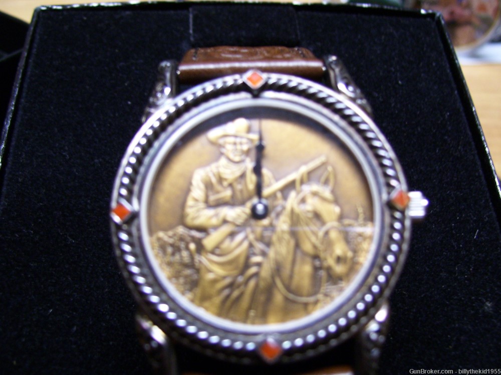 John Wayne Rare Watch Franklin Mint-img-0