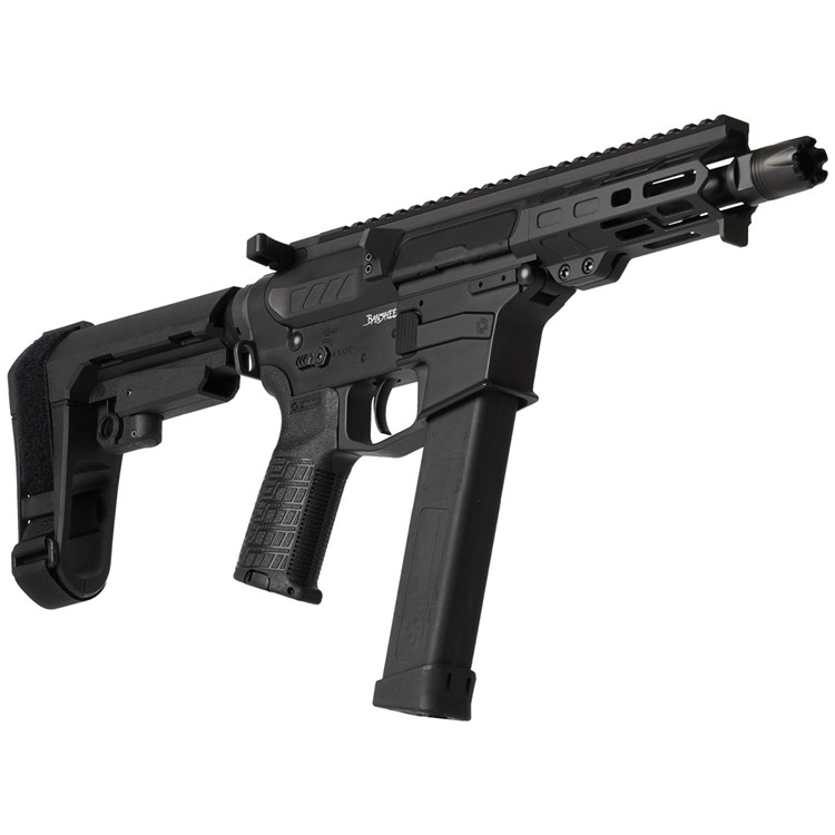 CMMG Banshee MkG 45 ACP 5" Armor Black Pistol with Ripbrace (45AB70F-AB)-img-2