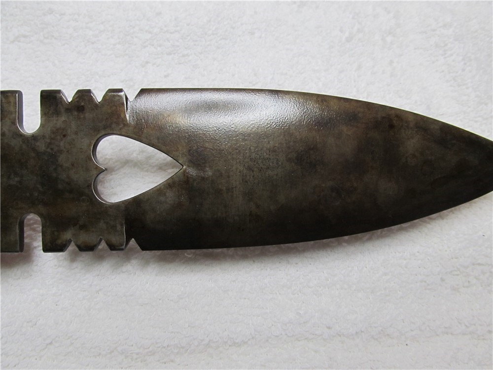 1800's Indian Trade Knife Bleeding Heart Design-img-8