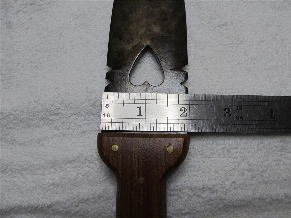 1800's Indian Trade Knife Bleeding Heart Design-img-2