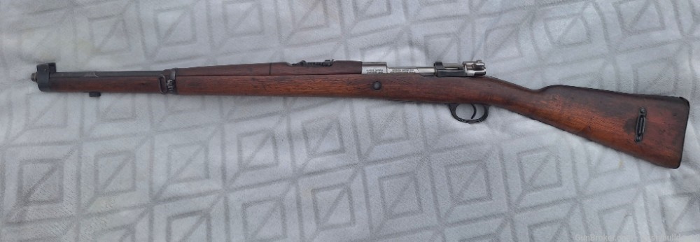 Mauser Argentine Model 1909 98 Action Cavalry Carbine with Bayonet-img-3