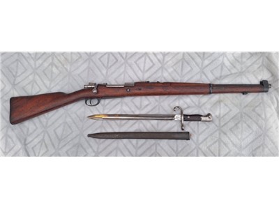 Mauser Argentine Model 1909 98 Action Cavalry Carbine with Bayonet