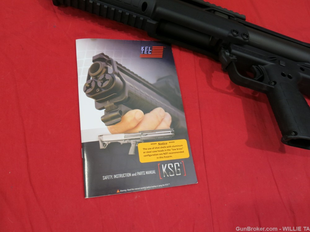 KEL-TEC KSG 12g. Mag 18"Black 15-shot Bullpup Shotgun NIB PREVIUSLY OWN NR-img-26