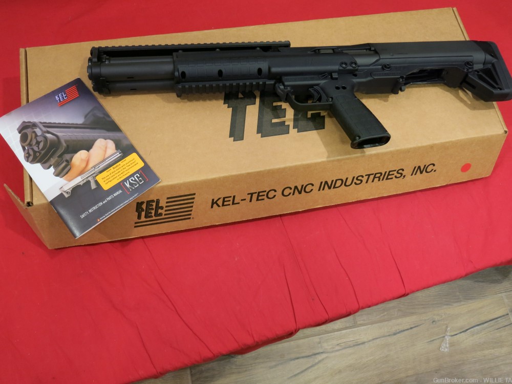 KEL-TEC KSG 12g. Mag 18"Black 15-shot Bullpup Shotgun NIB PREVIUSLY OWN NR-img-0