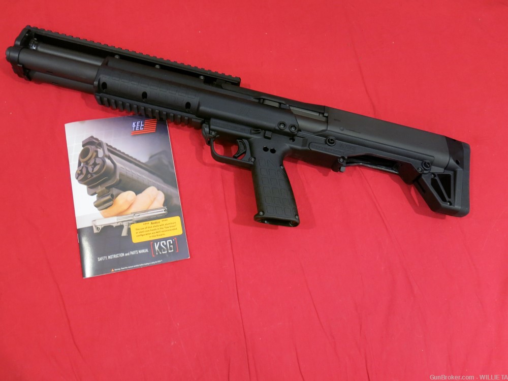 KEL-TEC KSG 12g. Mag 18"Black 15-shot Bullpup Shotgun NIB PREVIUSLY OWN NR-img-2