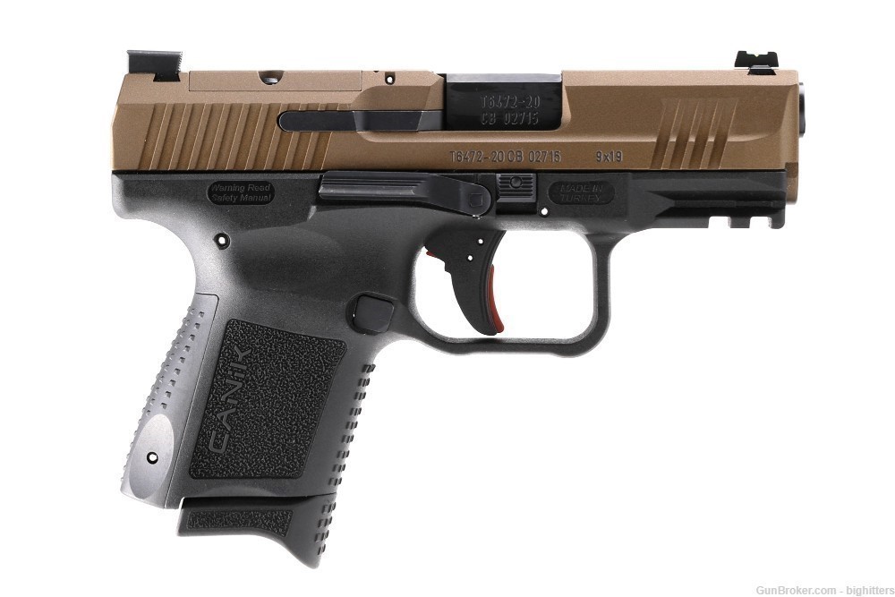 Canik TP9 Elite SC Bronze 9mm 3.6” 15+1 Semi-Automatic Pistol FACTORY NEW-img-0