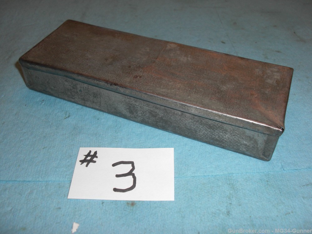 German WWII MG34 MG42 Small Parts Box - Excellent - Box #3-img-8