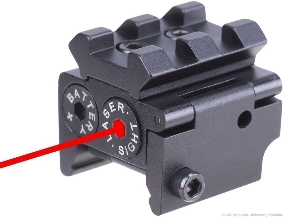 Red Laser Sight Waterproof Military Grade Low Profile Compact-img-0