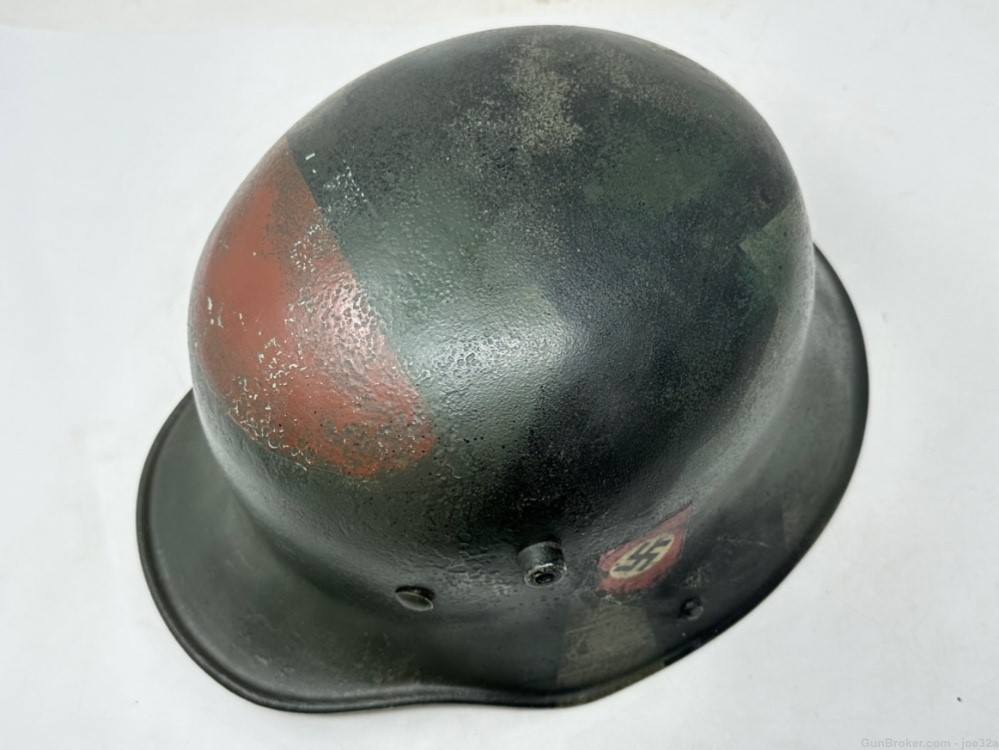 WW2 German SS Camo DD M16 Helmet WWII WW1 shell m17 ET uniform -img-6